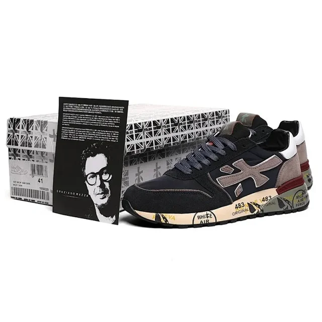Premiata Sneakers Mick low-top graphic sole product detail image 11