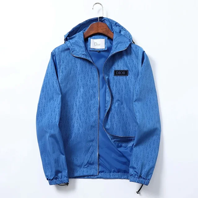 Gucci Jackets Hooded Zip-Front Windbreaker product detail image 11