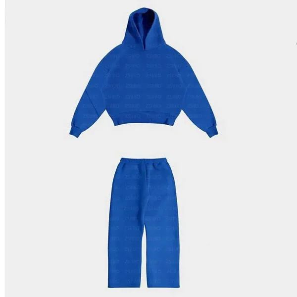 Design Saint Alexander Clo Pink Oversized Hoodie and Sweatpants Set Sets - 4