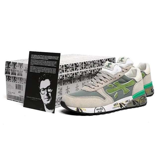 Premiata Sneakers Mick low-top graphic sole product detail image 14