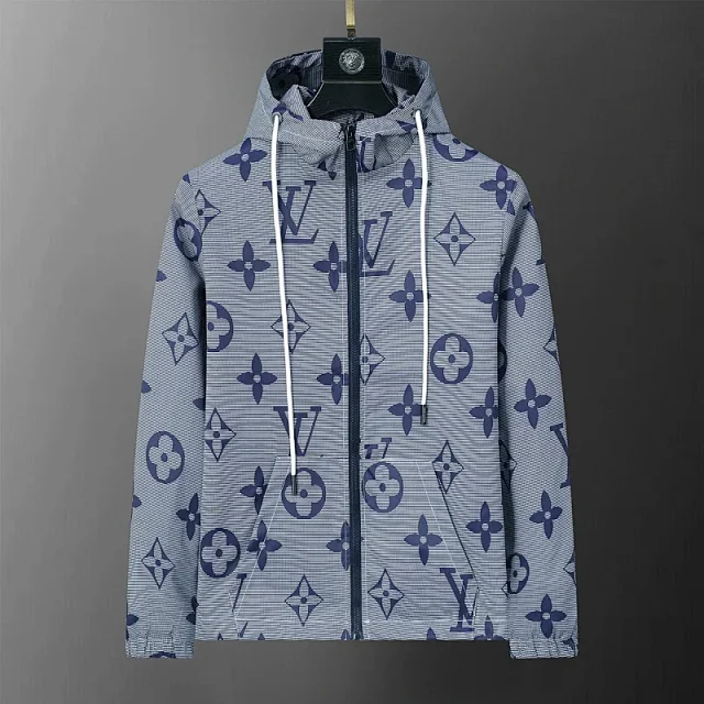 Gucci Jackets Hooded Zip-Front Windbreaker product detail image 10