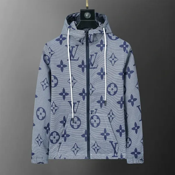 Versace Hooded Windbreaker White Outerwear - 12