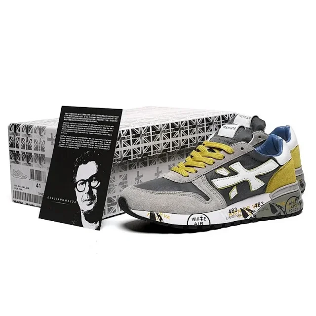 Premiata Sneakers Mick low-top graphic sole product detail image 10