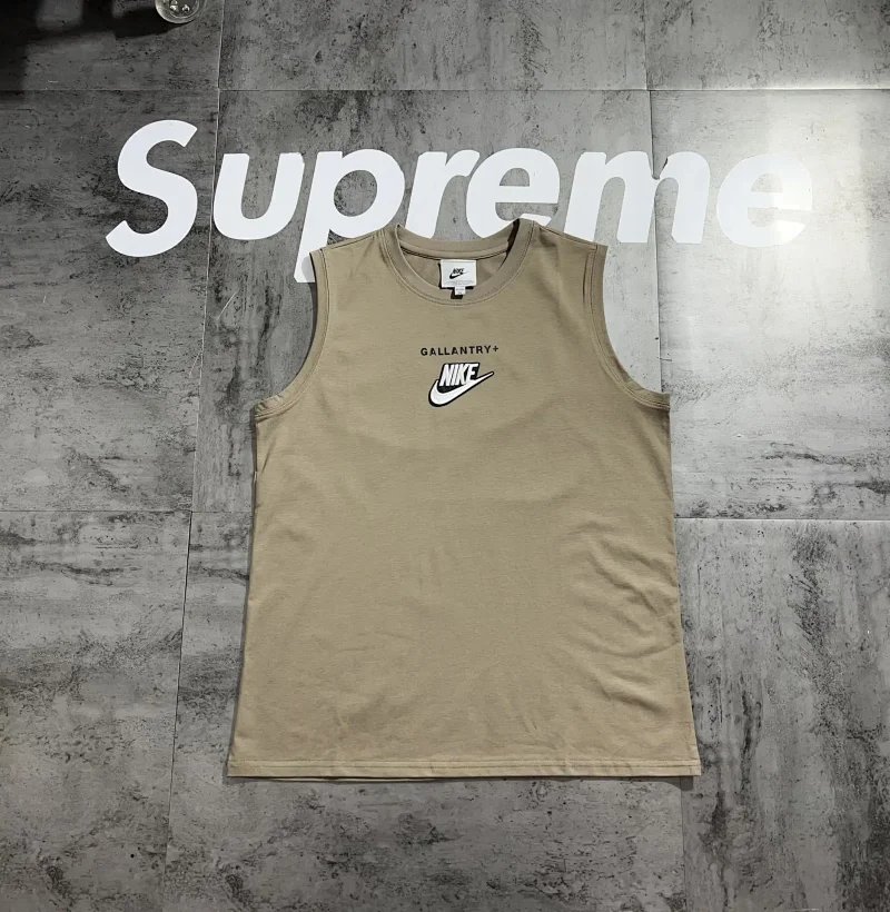Nike x Supreme Polo Beige Pocket Graphic Polo Tops Polo - 14
