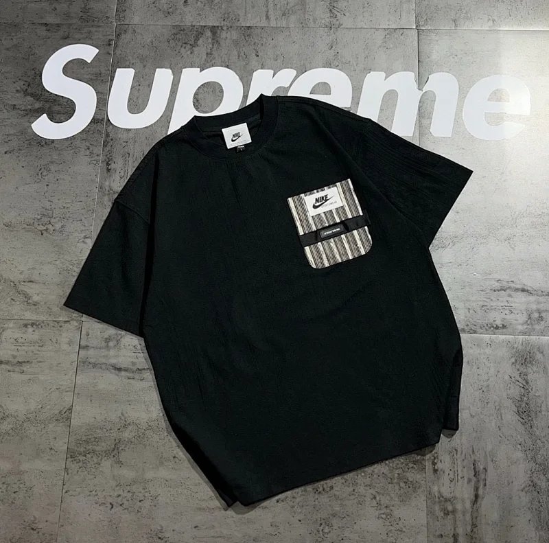 Nike x Supreme Polo Beige Pocket Graphic Polo Tops Polo - 15