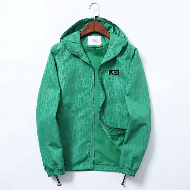 Gucci Jackets Hooded Zip-Front Windbreaker product detail image 13