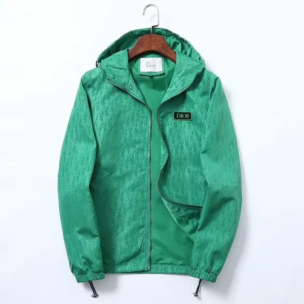 Versace Hooded Windbreaker White Outerwear - 15
