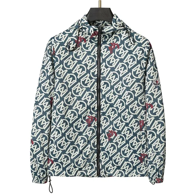 Gucci Jackets Hooded Zip-Front Windbreaker product detail image 14