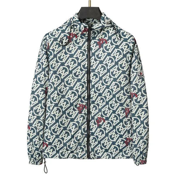 Versace Hooded Windbreaker White Outerwear - 16