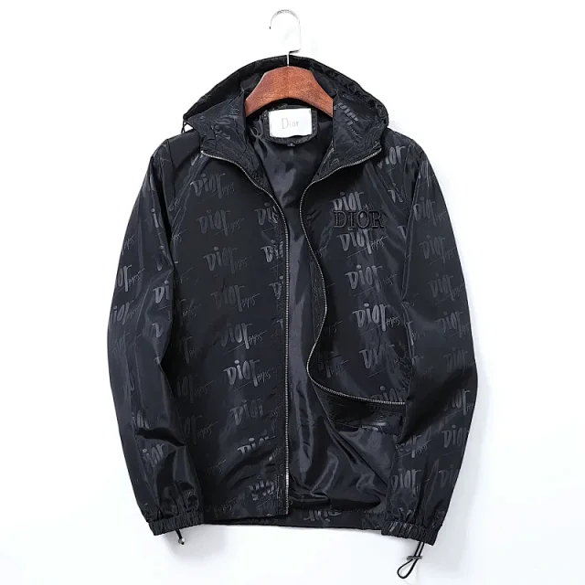 Gucci Jackets Hooded Zip-Front Windbreaker product detail image 7