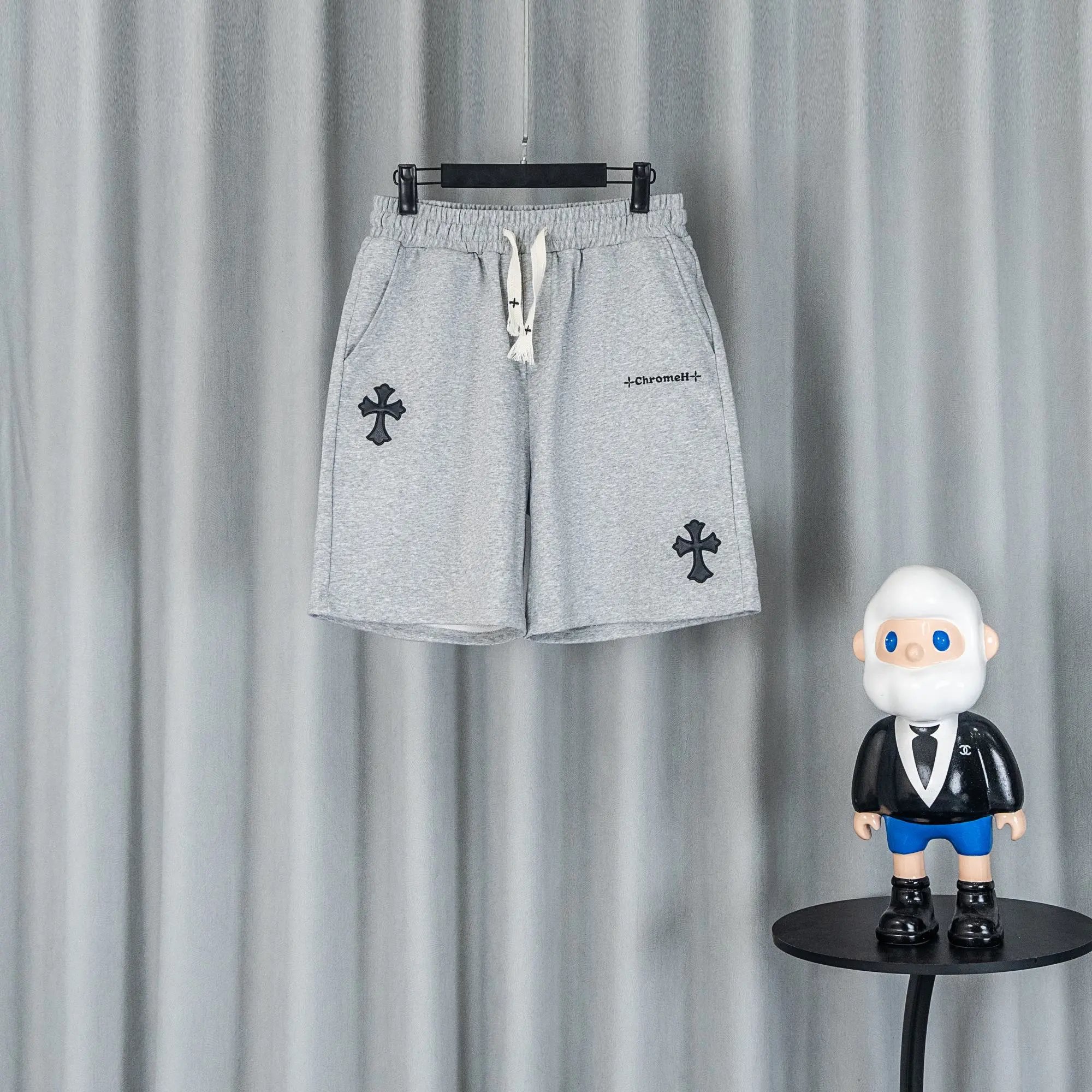 Unbranded Shorts Denim with cross patches — 17