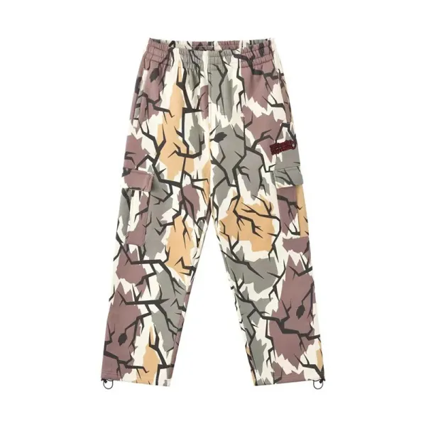Broken Planet Cracked Camo Cargo Pants Multicolor - 2