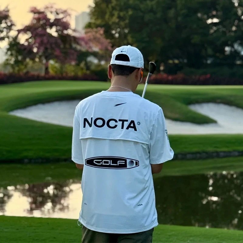 Golf Sport Quick-drying Breathable Loose Casual Crew Neck Sun Protection T-shirt