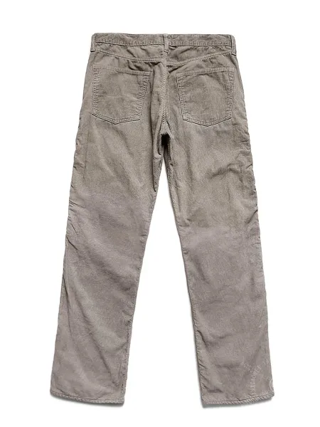 Chrome Hearts Embellished Corduroy Pants Gray - 3