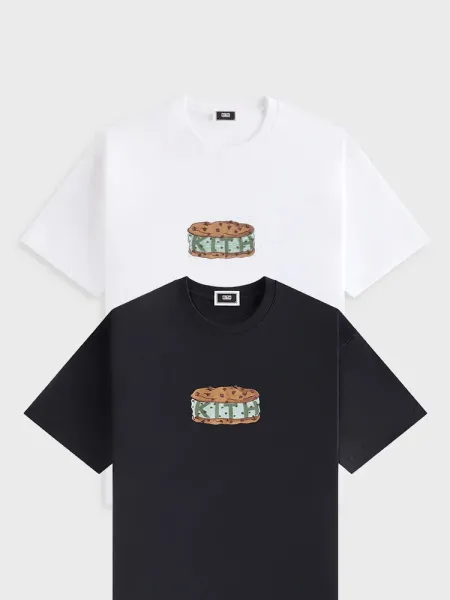 Kith Ice Cream Sandwich Black T-Shirt - 2