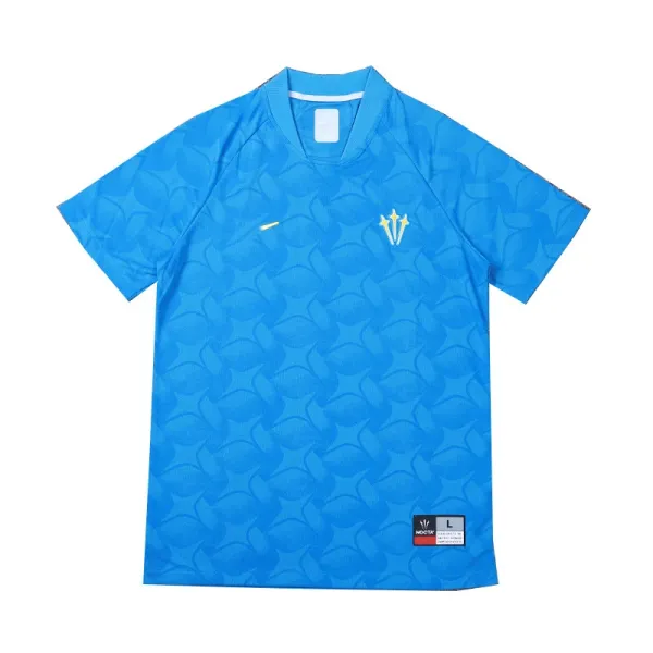 NOCTA x Nike Jersey Blue Patterned Football Shirt - 1