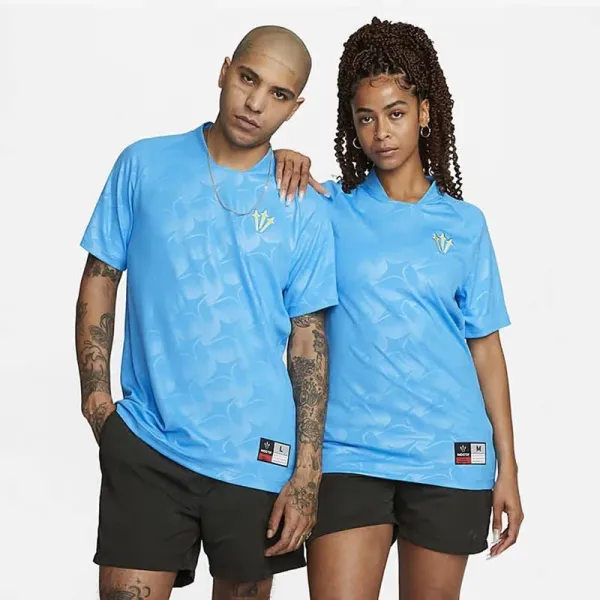 NOCTA x Nike Jersey Blue Patterned Football Shirt - 3