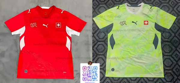 Puma Switzerland National Team 2024 Home and Away Jerseys - 1