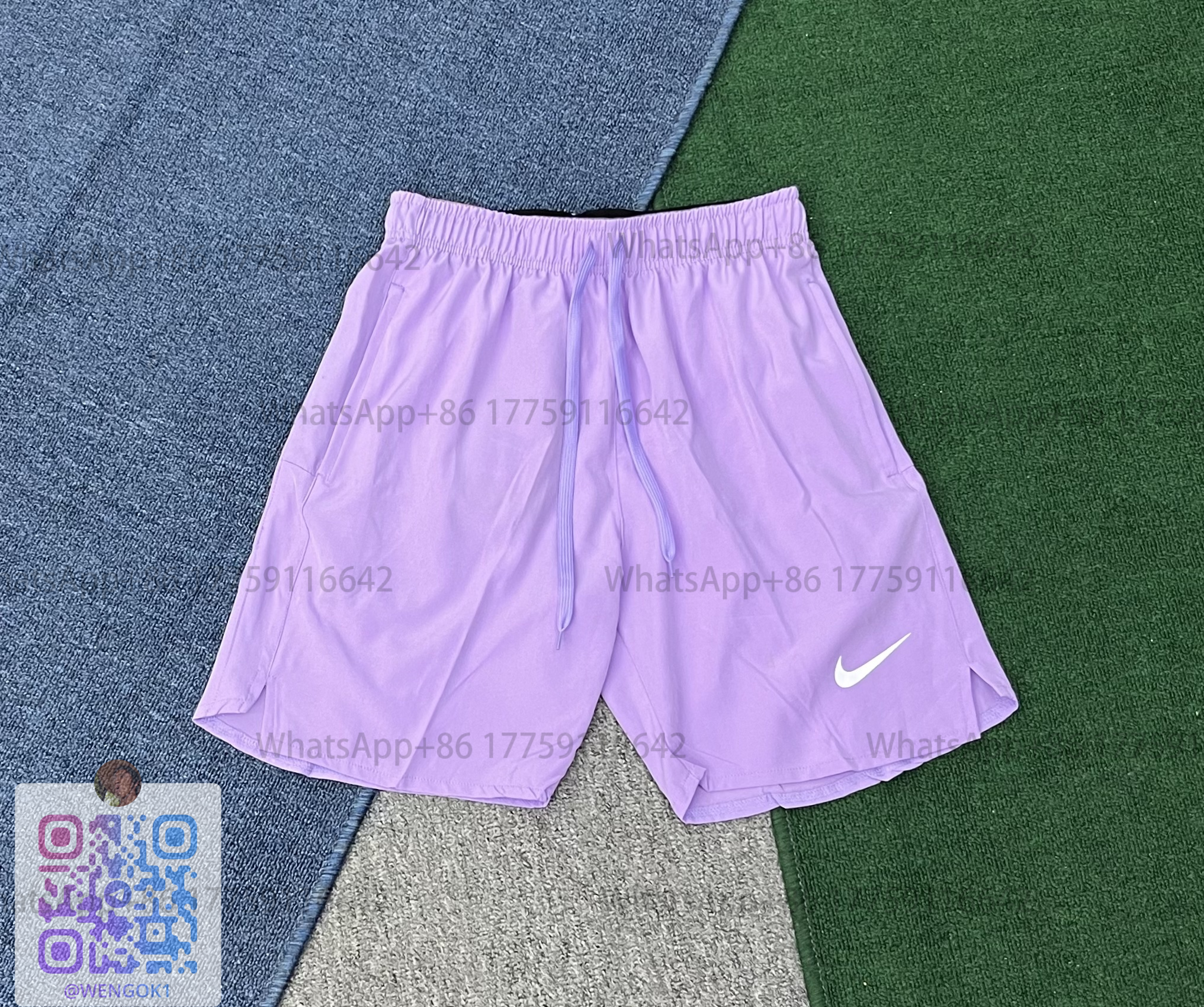 Nike Dri-FIT Tempo Running Shorts Purple