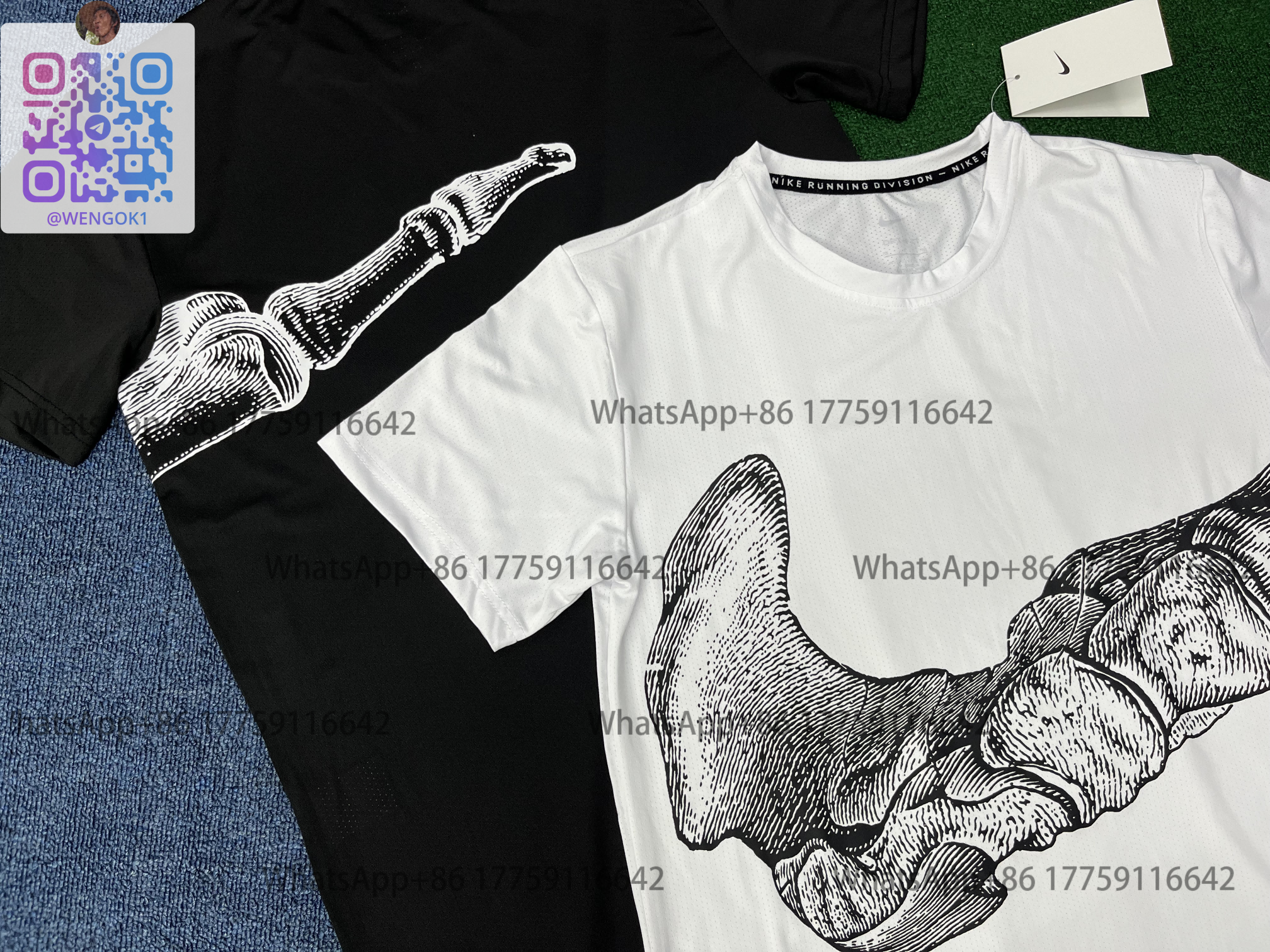 Nike Trail Running Pants Black - 6