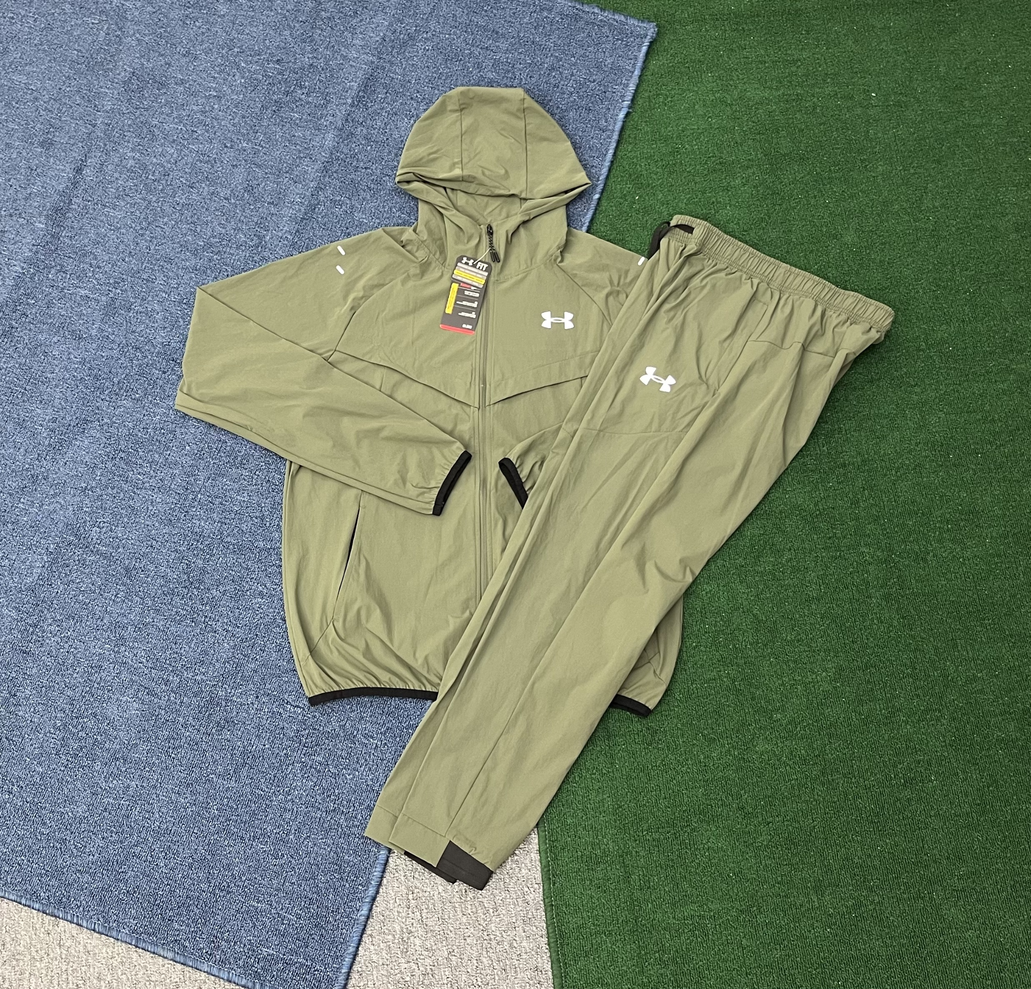Under Armour Jackets Zip-Front Sports Jacket — Set-Green Green