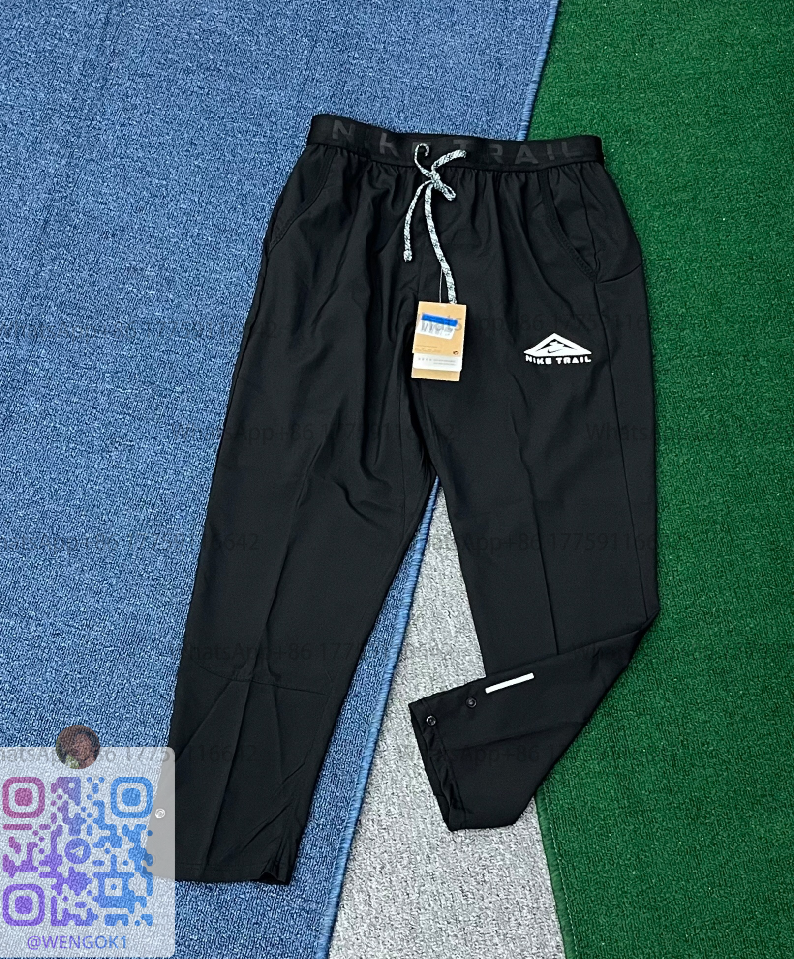 Nike Trail Running Pants Black