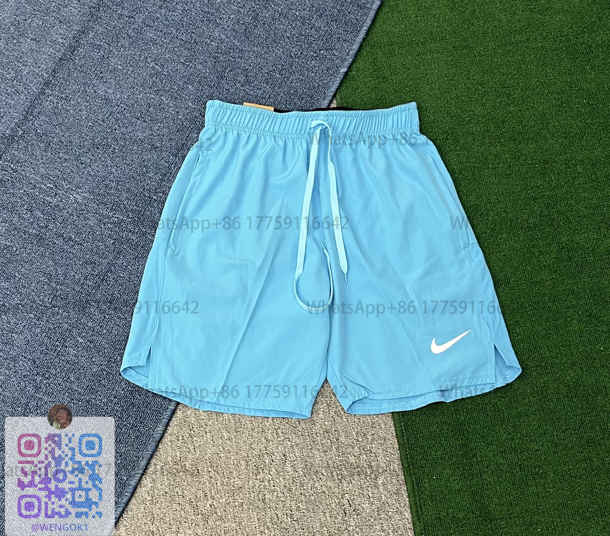 Nike Dri-FIT Tempo Running Shorts Light Blue