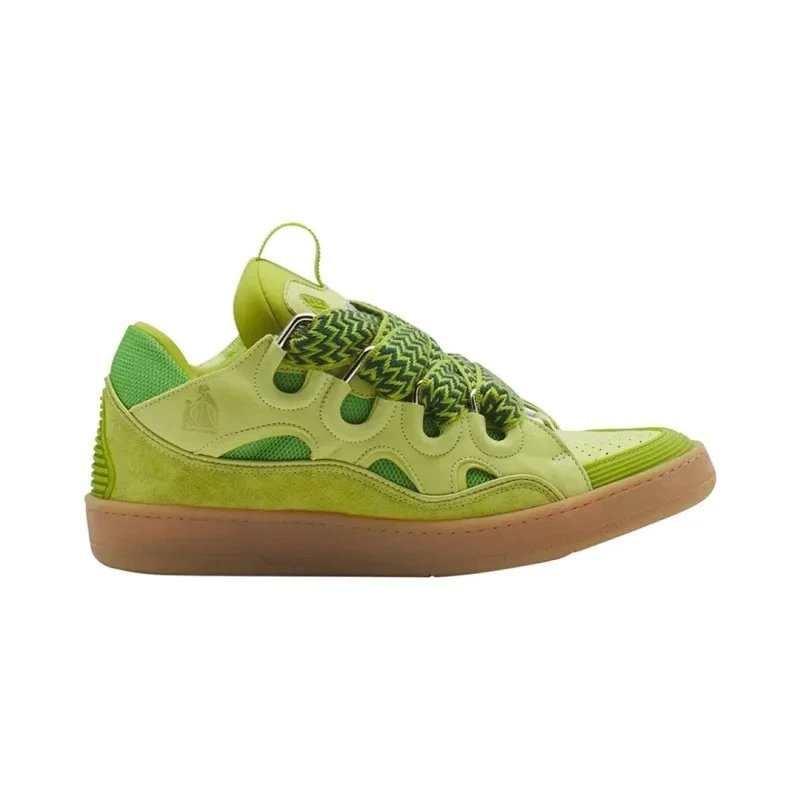 Lanvin Sneakers Curb — Green Gum