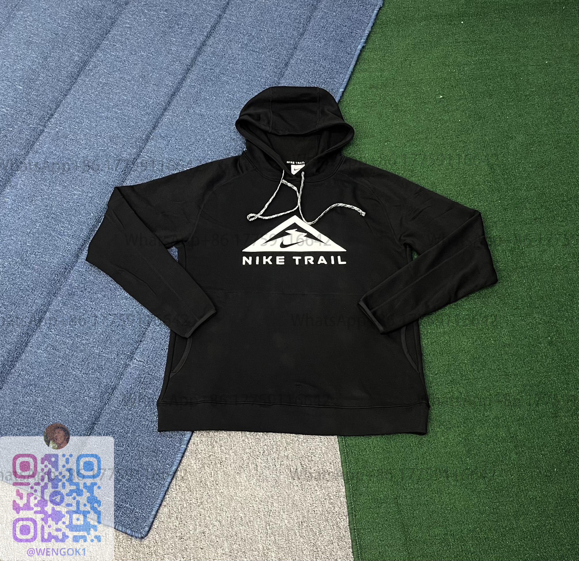 Nike Trail Hoodie Black
