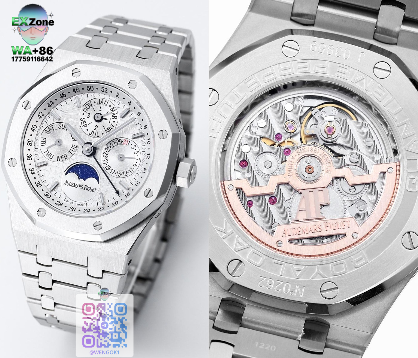 Audemars Piguet Watches Royal Oak mechanical wristwatch product image