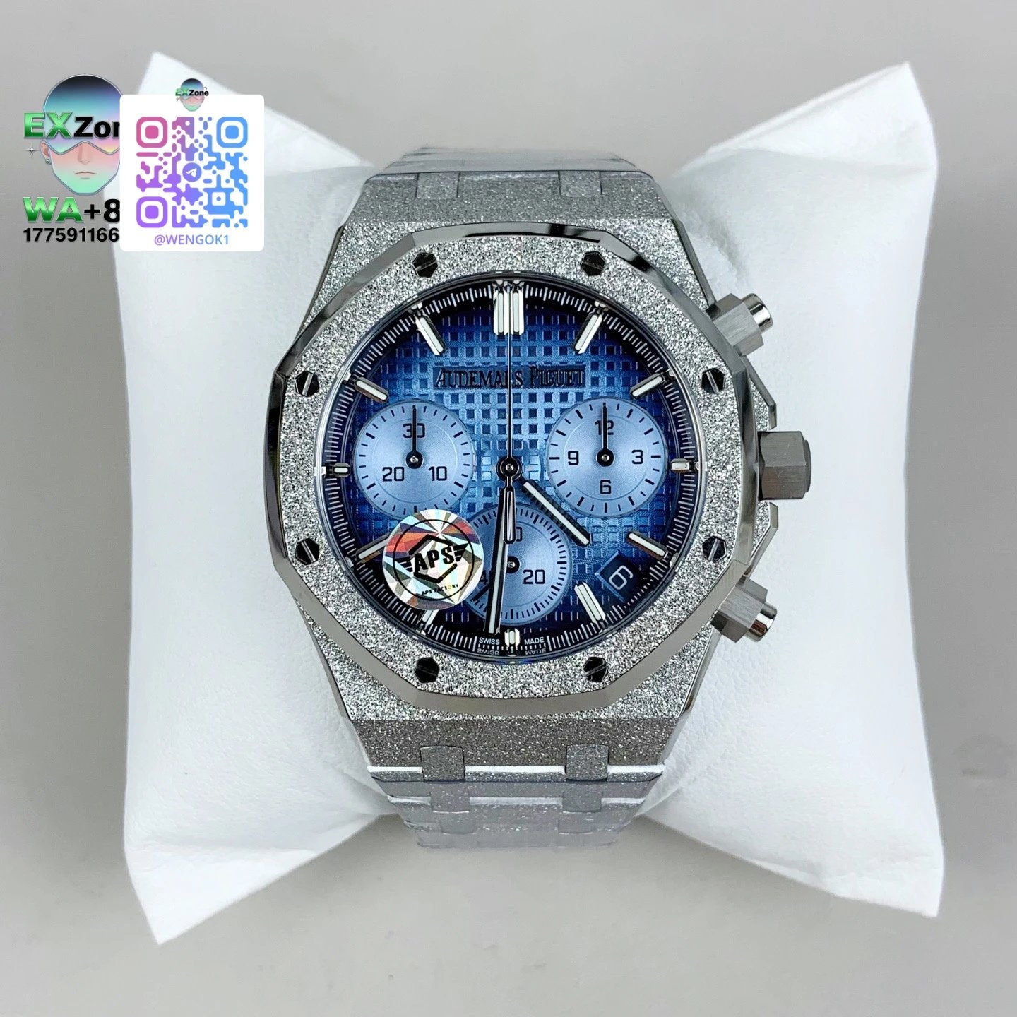 Roger Dubuis Multiple distinct watch models shown — AP-Frost Gold Ice Blue Plate