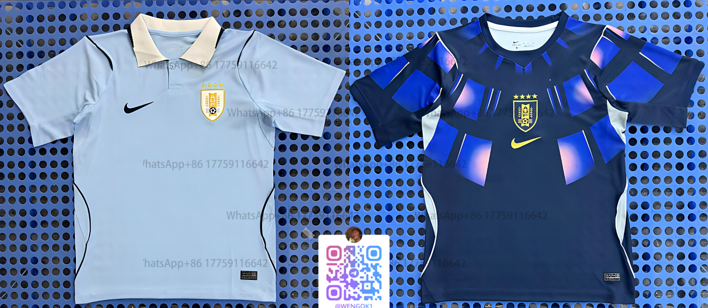 Nike Uruguay National Team 2024 Home and Away Jerseys