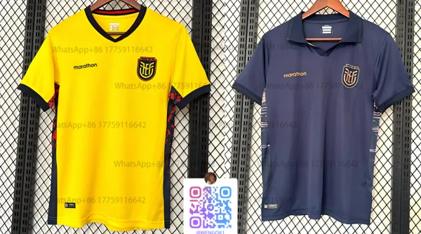 Design Marathon Club Jersey Yellow and Navy Soccer Jerseys Jersey - 1