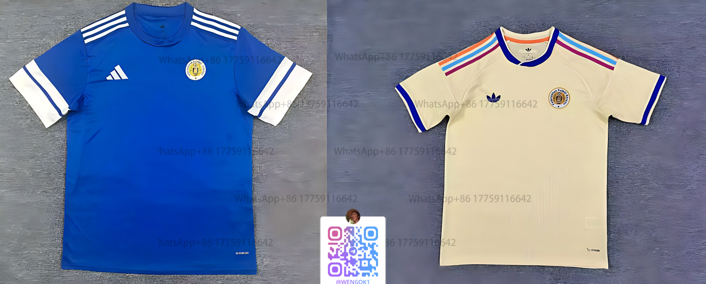 Adidas Leicester City FC 2024-25 Home and Away Jerseys