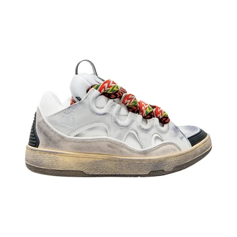 Lanvin Sneakers Curb — Vintage White (Custom colors are final and non-returnable)