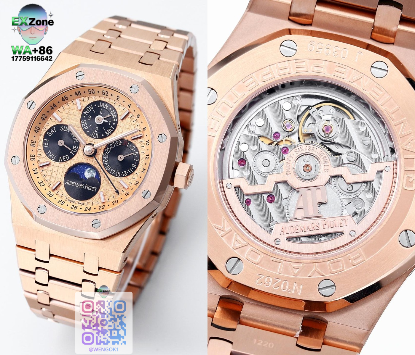 Audemars Piguet Watches Royal Oak mechanical wristwatch product image