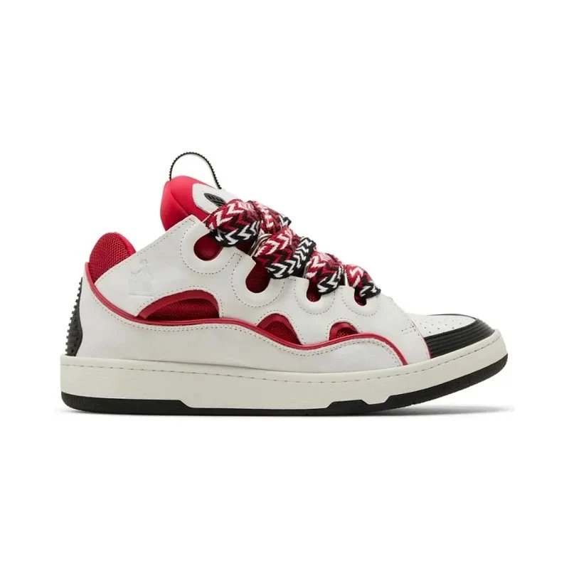 Lanvin Sneakers Curb — Red White