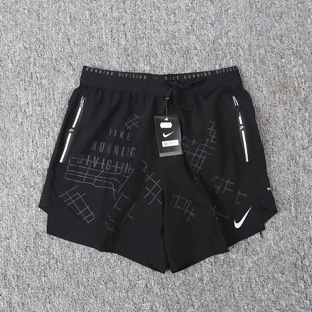 Nike Shorts Double-Layer Running with Reflective Zip Pockets product detail image 3