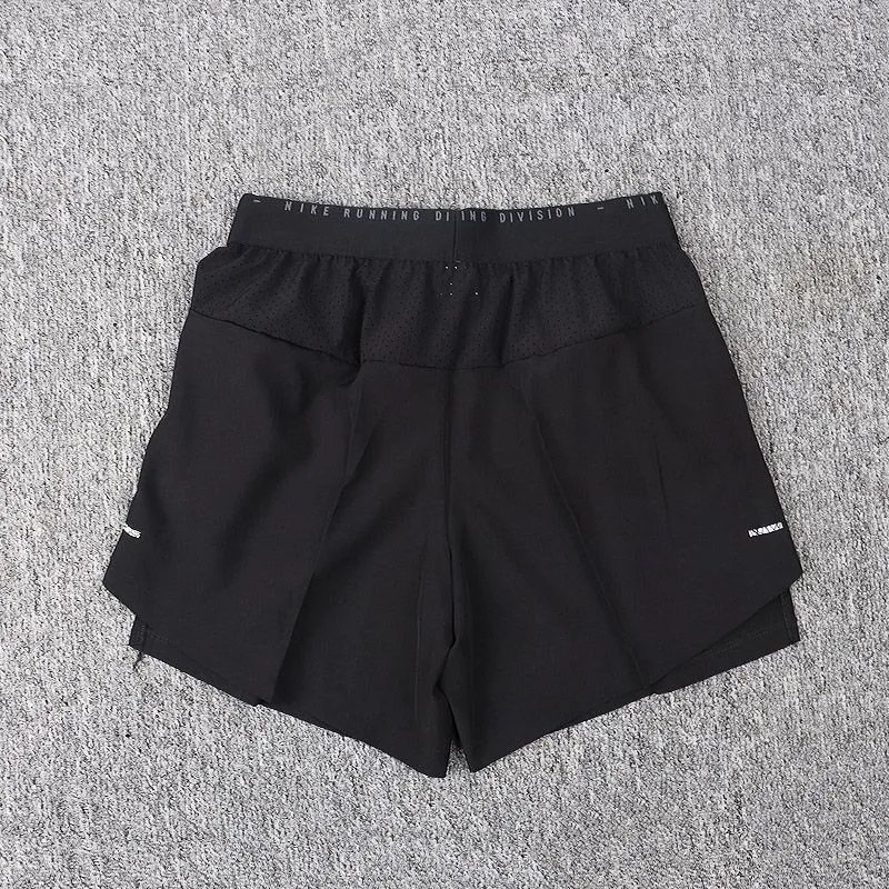 Nike Shorts Double-Layer Running with Reflective Zip Pockets image 4