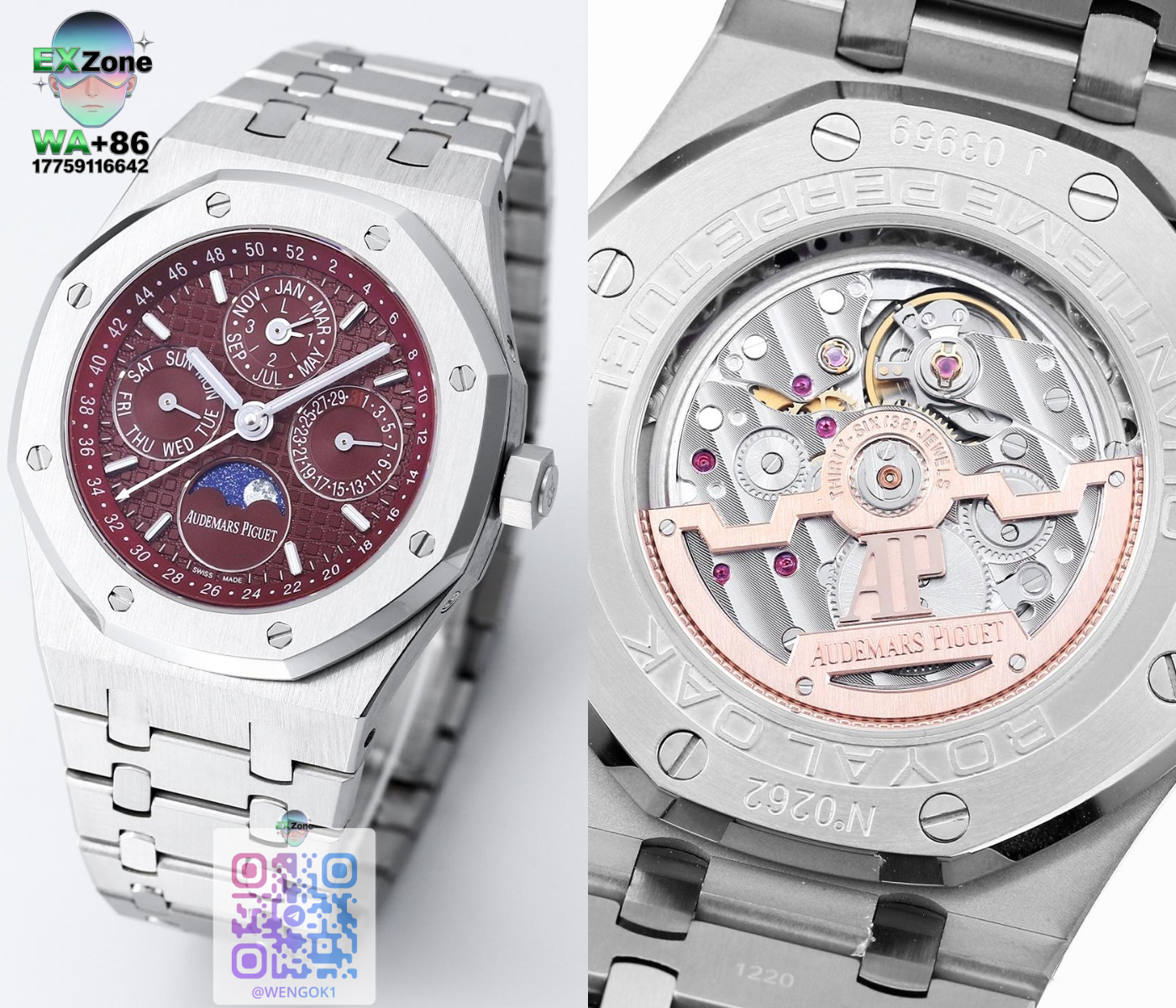 Audemars Piguet Watches Royal Oak mechanical wristwatch product image