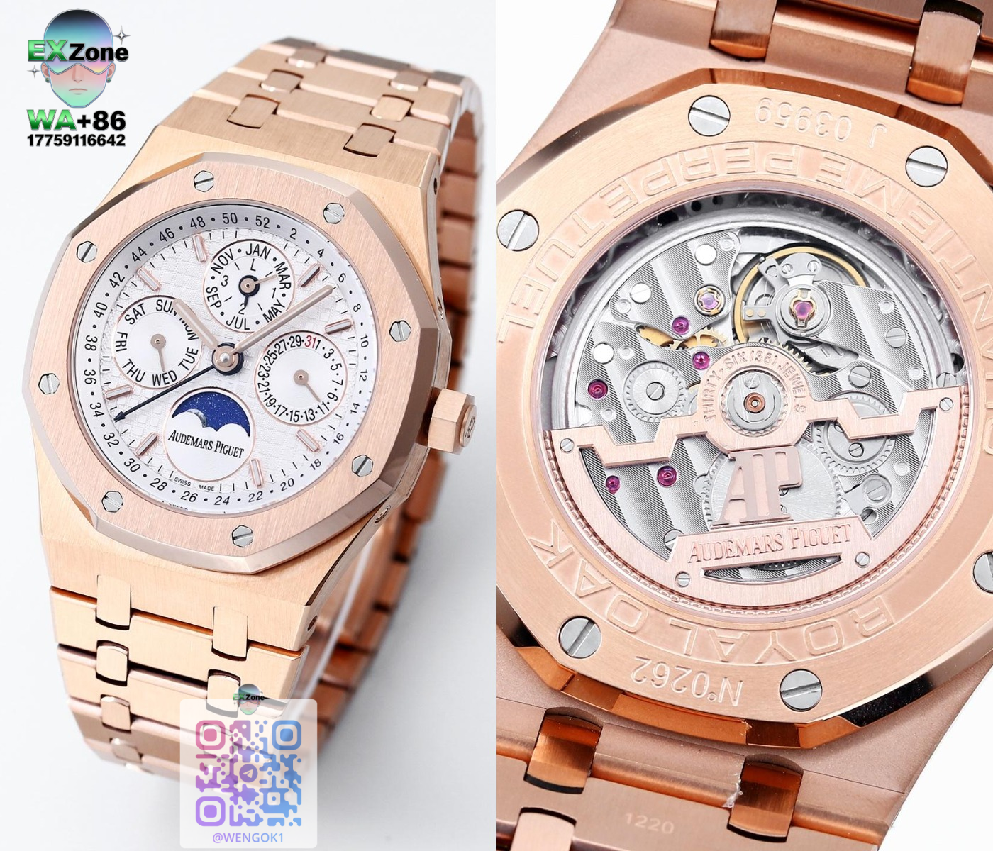 Audemars Piguet Watches Royal Oak mechanical wristwatch product image