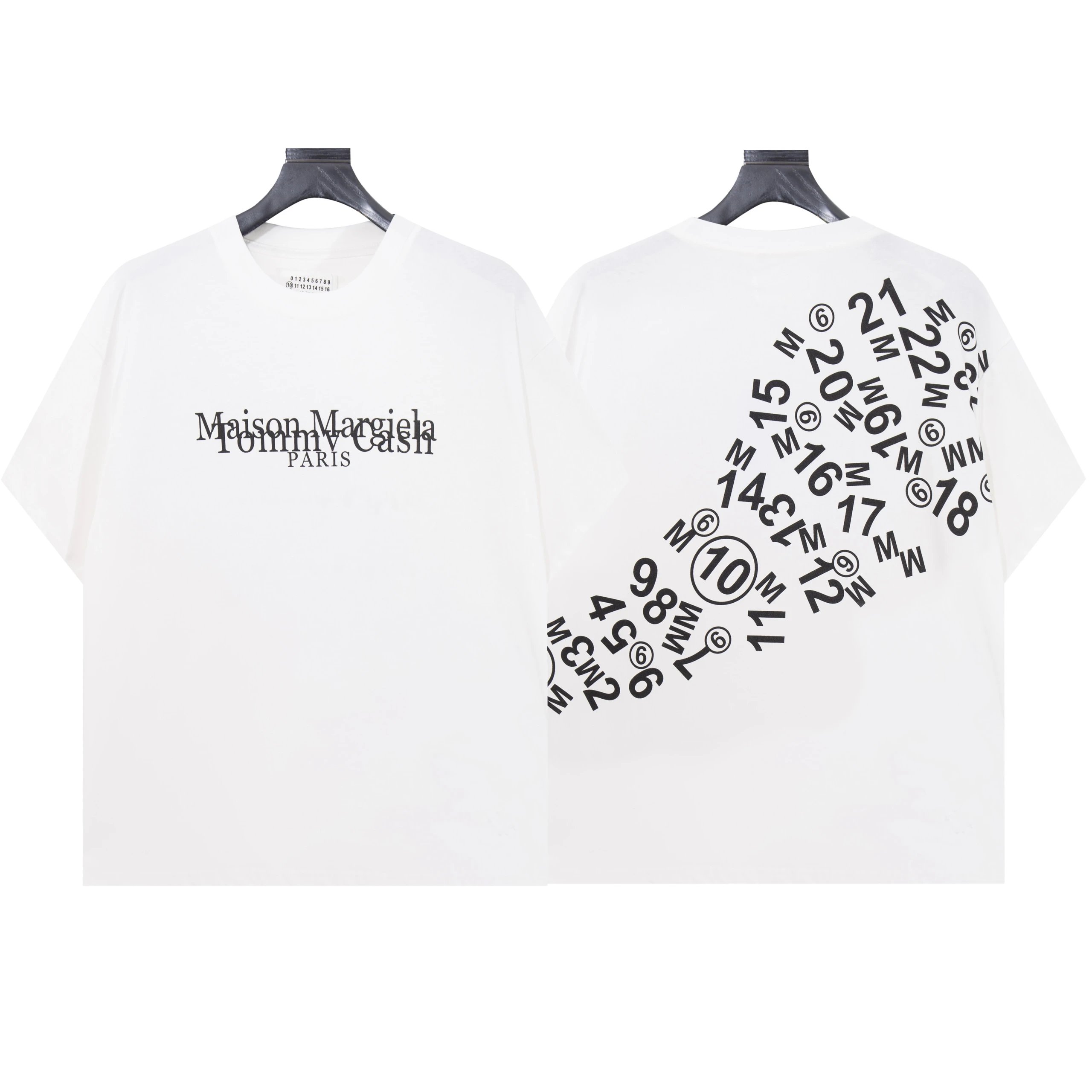 Maison Margiela T-Shirts Logo Graphic T-Shirt — 40