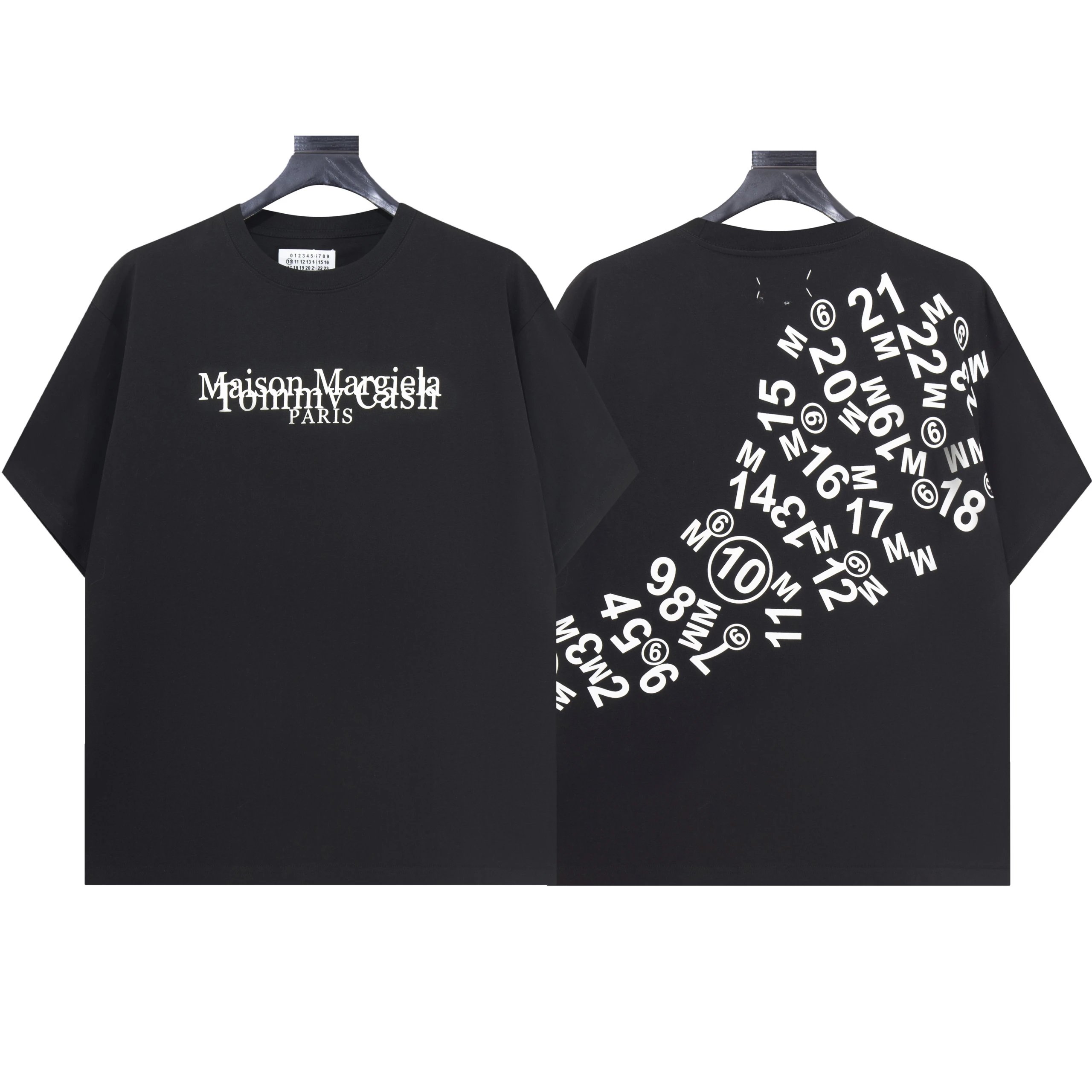 Maison Margiela T-Shirts Logo Graphic T-Shirt — 39