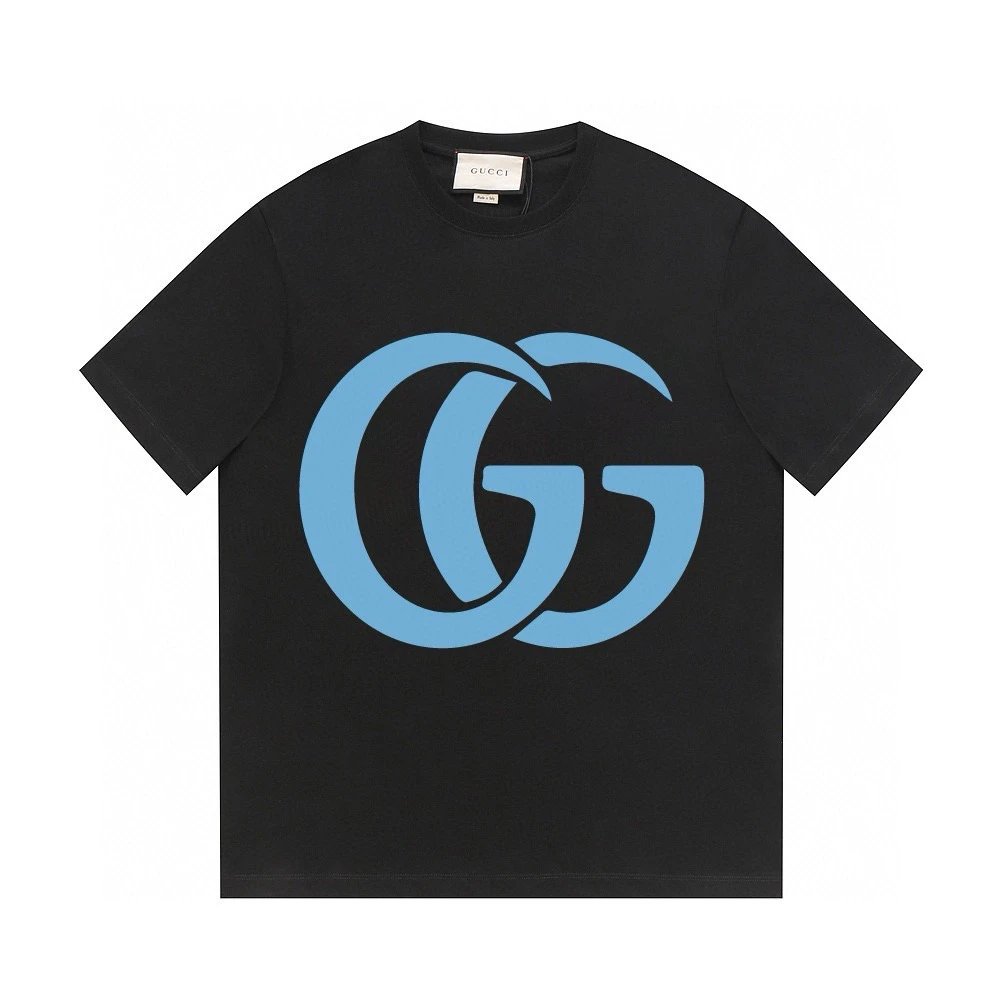 Gucci T-Shirts Short-Sleeve Graphic Logo — 05