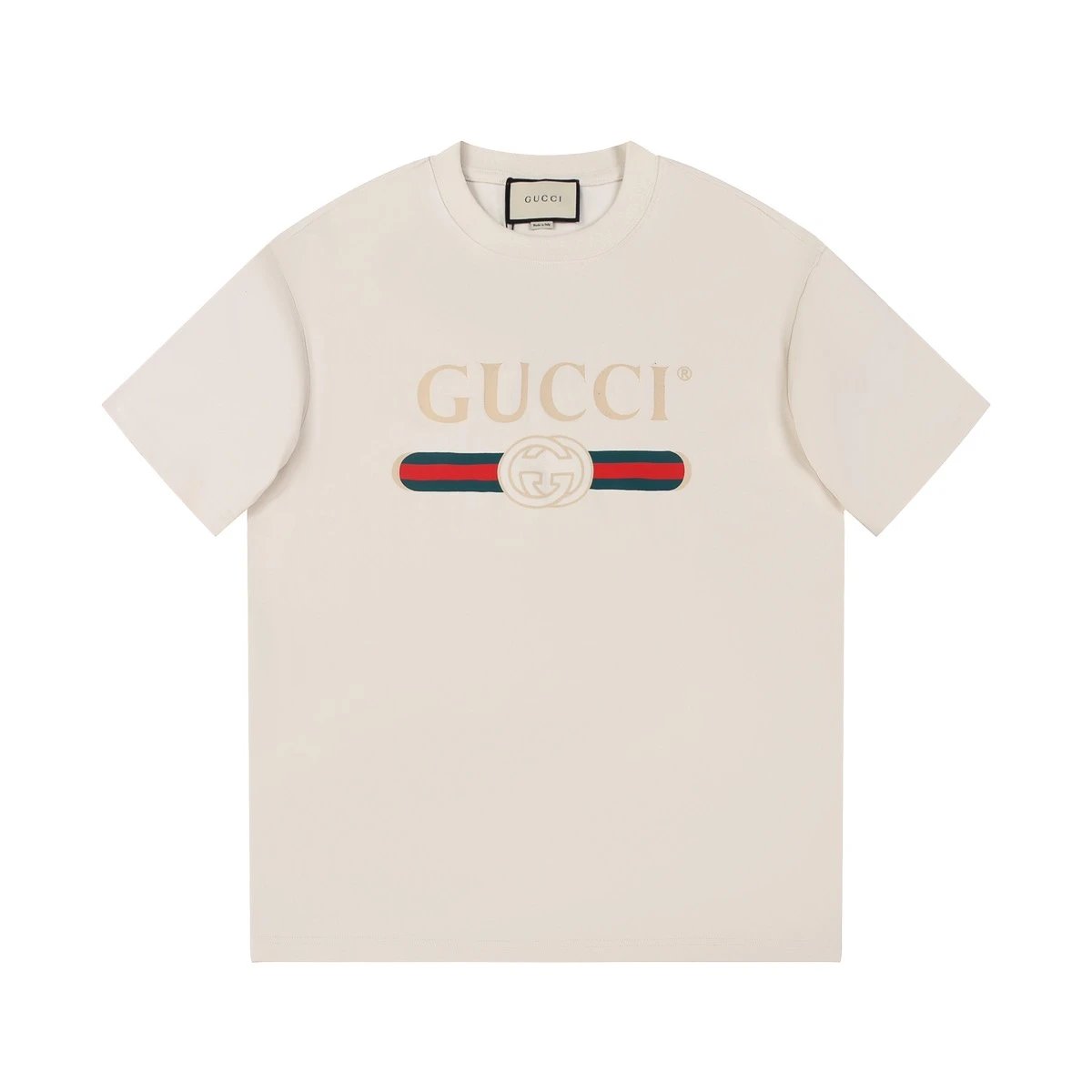 Gucci T-Shirts Short-Sleeve Graphic Logo — 10