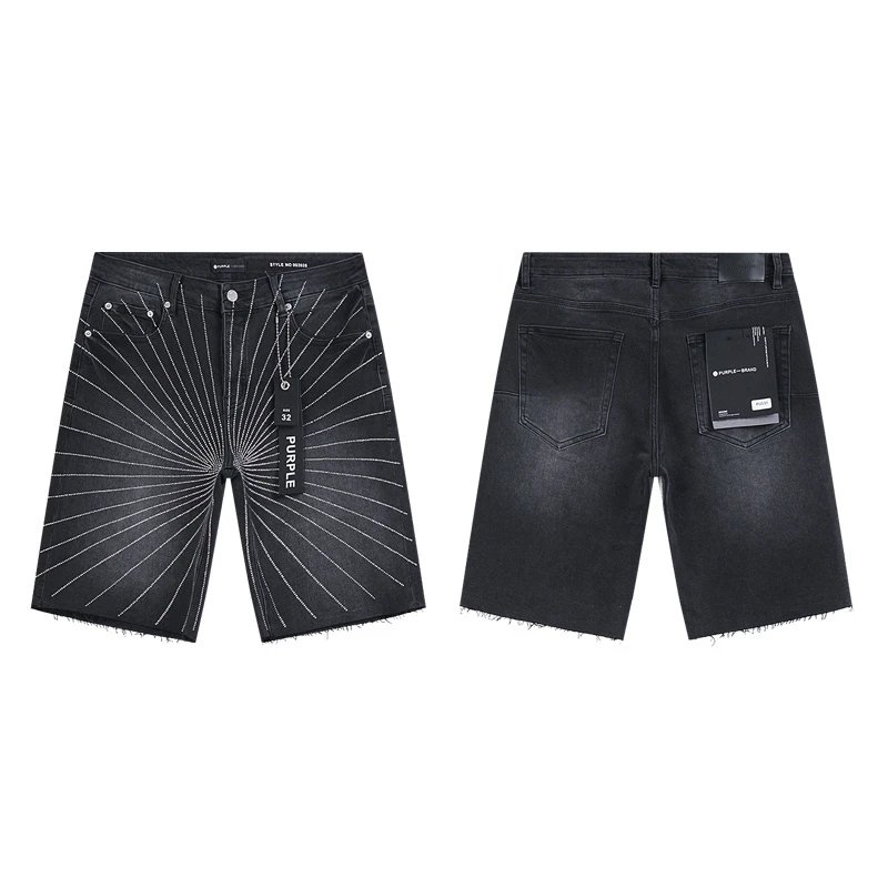 Purple Brand Shorts Distressed Denim — 20