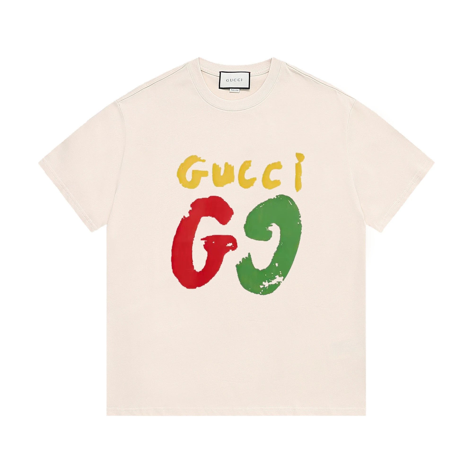 Gucci T-Shirts Short-Sleeve Graphic Logo — 02
