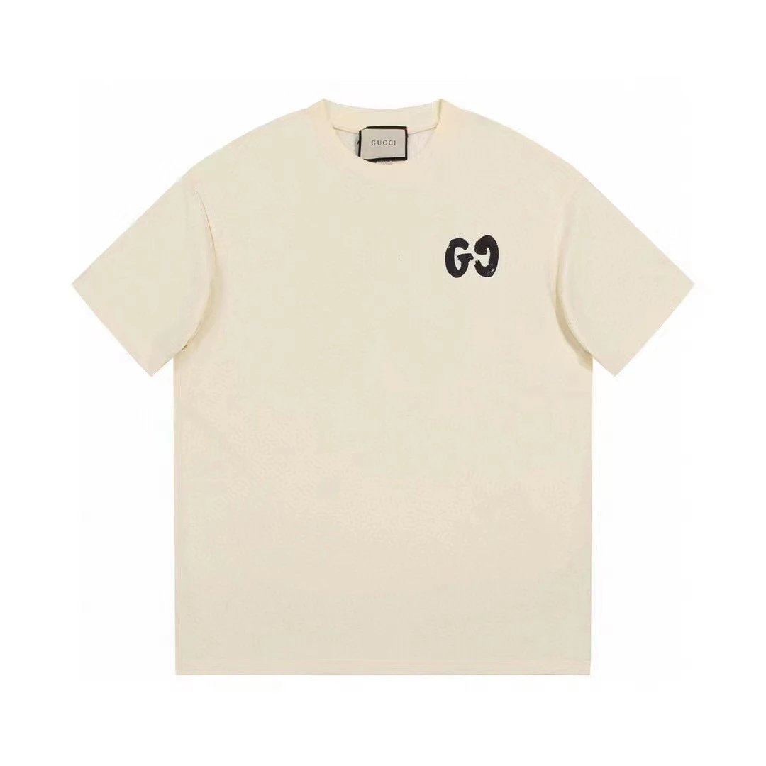 Gucci T-Shirts Short-Sleeve Graphic Logo — 16