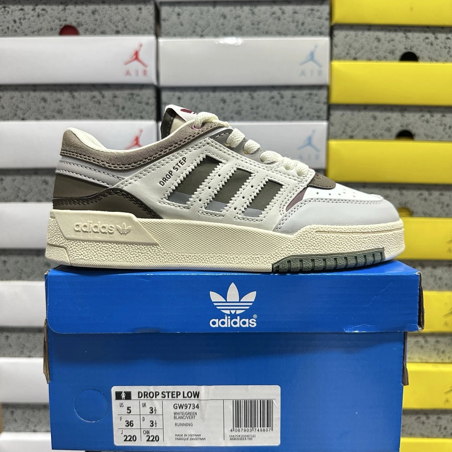 Adidas Multiple Drop Step models shown — GW9734