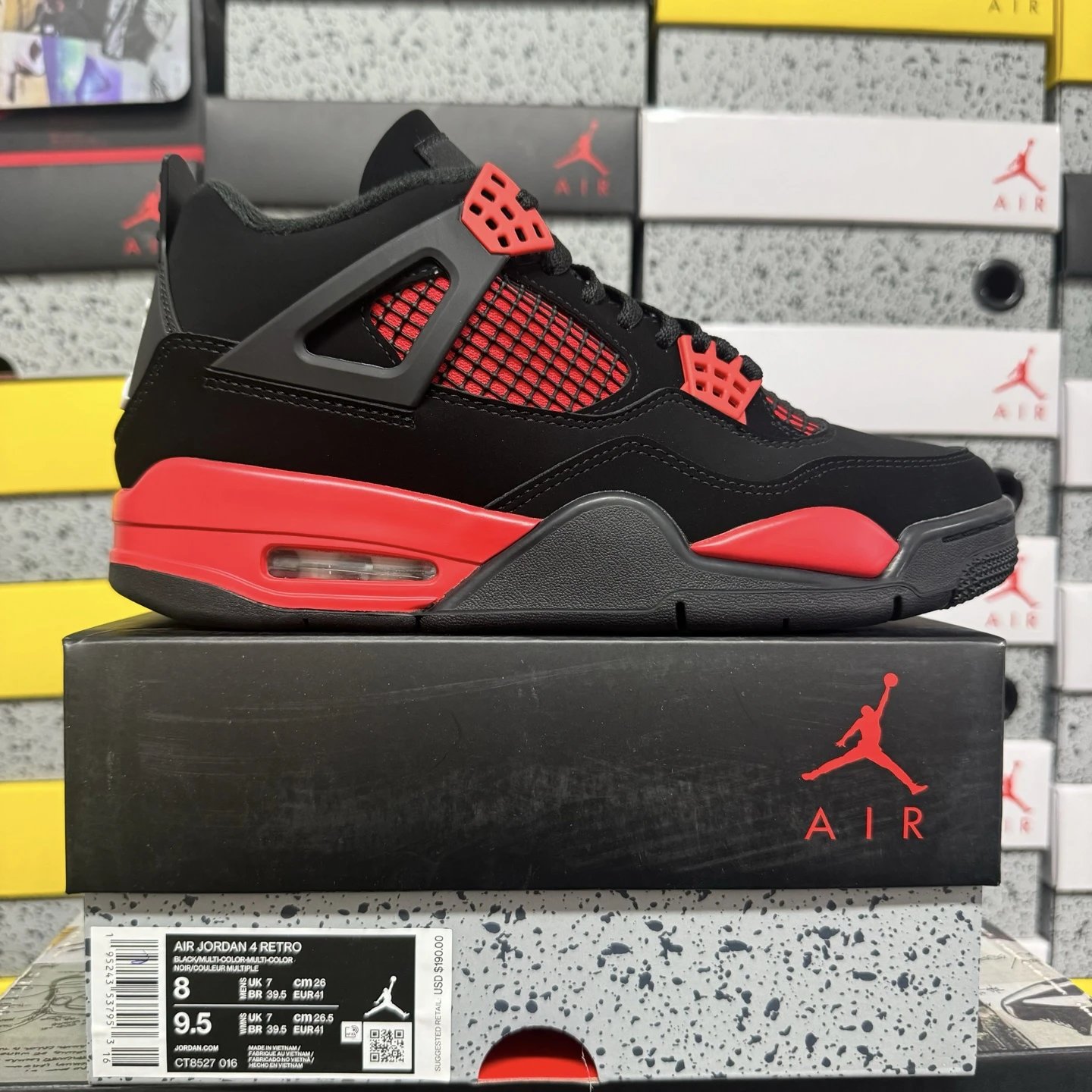 KZ AJ4 Black/Red Thunder [CT8527-016]